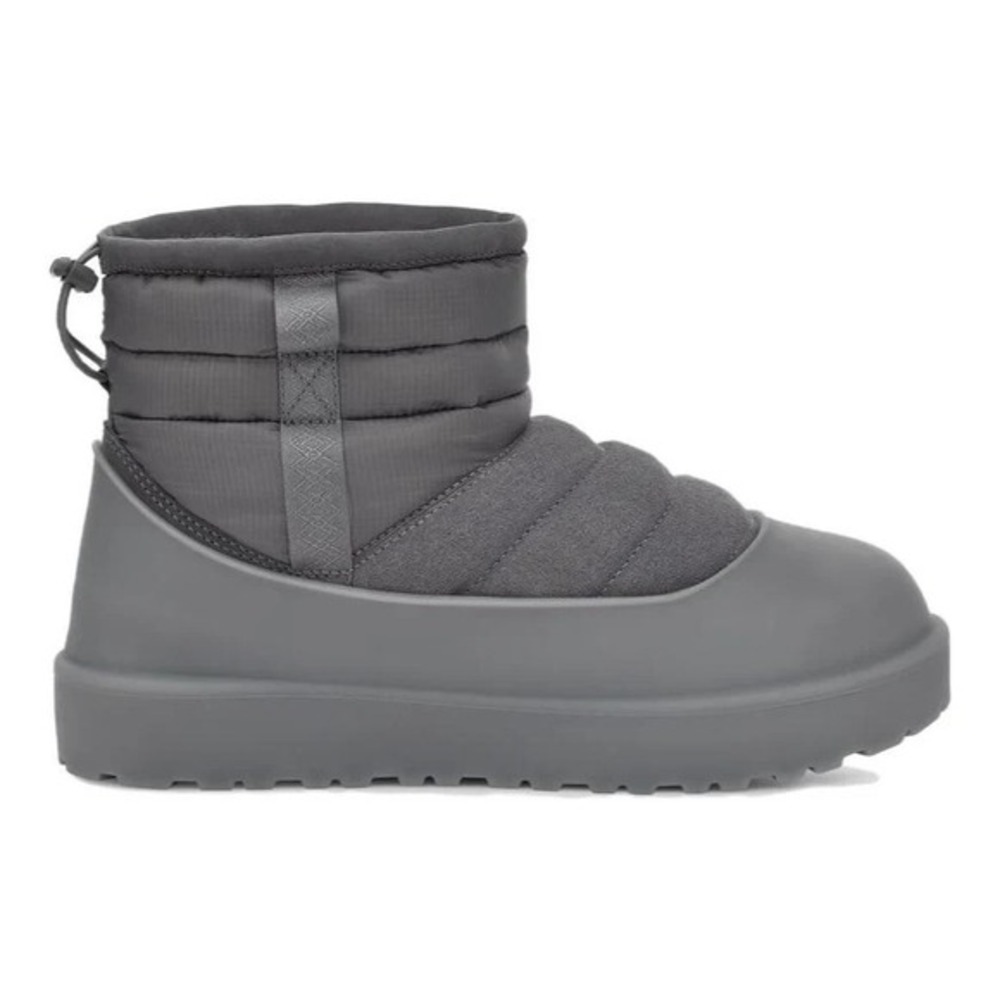 UGG Classic Mini Pull-On Winter Weather Puffer Boots Men's‎ Size 5 Gray NEW